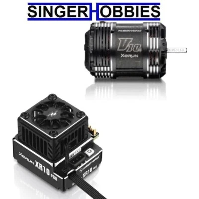 HOBBYWING HWI38020325 Combo XR10 Pro G2S ESC + XERUN V10 G3 4.5T Brushless Motor - Image 1 of 2
