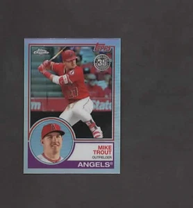 2018 Topps Chrome 1983 Topps 35th Anniversary #83T-12 Mike Trout - Bild 1 von 2