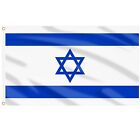 Flagge Israel 90 x 150cm - 1 Stück Israelische Fahne Doppelseitig mit Messing...