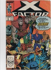 X-Factor (1986 1st Series) #41 Introducing Alchemy "Golden Boy!" Part 1 of 2