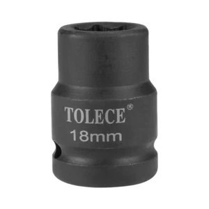 3/4-inch Drive 18mm Metric 6-Point Shallow Impact Socket Cr-Mo Steel - Picture 1 of 6