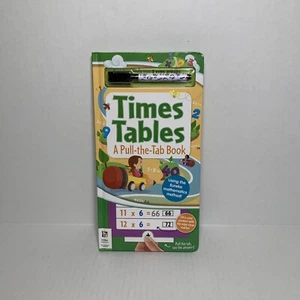 Children's Times Tables Activity Book A Pull-the-Tab Dry Erase Book 1-12 Tables - Picture 1 of 12