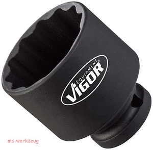 VIGOR V4478 Kraft-Steckschlüssel-Einsatz kurz, Vierkant hohl, 1/2",12,5 mm,SW36  - Bild 1 von 1