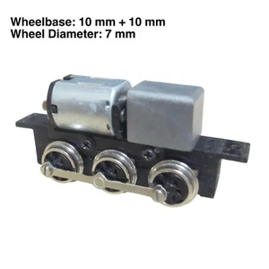 N/HOn30/HOe/009 Gauge 0-6-0 Rod-Driven Locomotive Power Drive Chassis 20mm/7mm - Picture 1 of 11