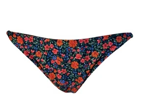 Kulani Kinis Amor Braided Cheeky Floral Swim Bottom Size L New - Picture 1 of 7