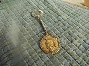 Vintage KEY INSURANCE, New York, NY. Return Postage BRONZE KEYCHAIN Collector - Picture 1 of 4