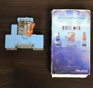Releco Serie IR-C #C12-A21BX 2-poliges Schnittstellenrelais - Bild 1 von 4