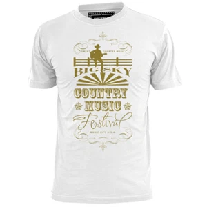 Camiseta Para Hombres Big Sky Country Festival Cash Jennings Campbell Nelson Williams - Imagen 1 de 2