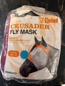 ** FLIEGENMASKE ** Araber/ kleines Pferd Größe grau und orange NEU Cashel Crusader - Bild 1 von 3