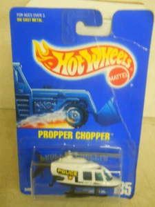  Hot Wheels Proper Chopper, Police, Blue Card #185 - Bild 1 von 4