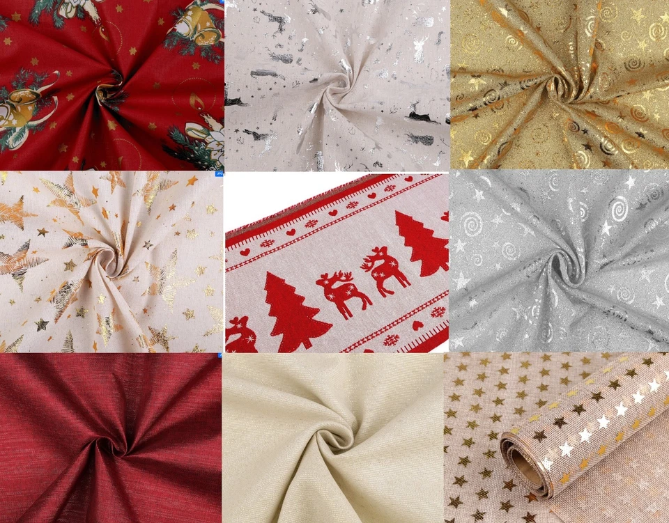 Weihnachtstoffe Loneta - Bild 1 von 1