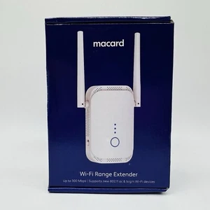 Macard WiFi Range Extender 300Mbps Fast Speed WiFi Booster - Afbeelding 1 van 10