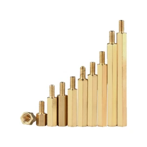 M2 Brass Male Female Hex Column Standoff Screw Support Spacer PCB Board Pillar - Picture 1 of 6