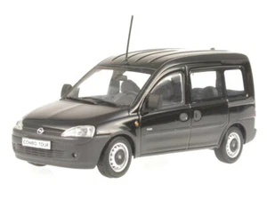 Opel Combo Tour 2002 nero modellino 400042001 Minichamps 1/43 - Foto 1 di 3