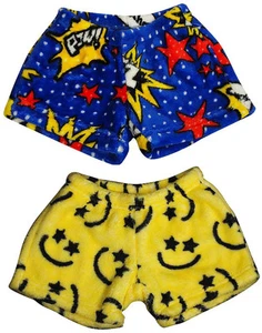 Up Past 8 Sara's Prints Girls Flame Resistant Sleep Short Pajama Bottom CLOSEOUT - Picture 1 of 5