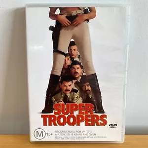 Super Troopers DVD 2003 M PAL Region 4 Kevin Heffernan Good Condition FREE POST - Picture 1 of 4