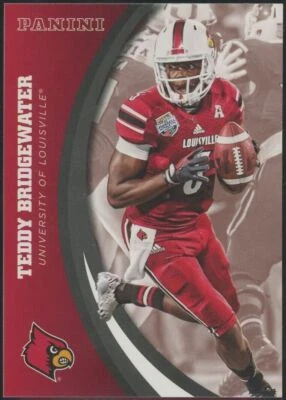 2016 Panini Collegiate Louisville Teddy Bridgewater #15 - Image 1 of 2