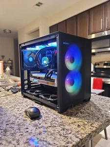 Lian Li O11 AIR MINI Black SPCC / Aluminum / Tempered Glass ATX Mini Tower Compu - Picture 1 of 3