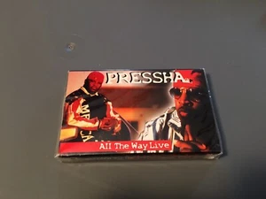 PRESSHA ALL THE WAY LIVE FACTORY SEALED CASSETTE SINGLE C76 - Picture 1 of 6