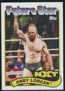2018 Topps Heritage WWE Oney Lorcan Future Star Rookie NXT RC #106 - Picture 1 of 2