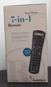 Radio Shack 7 in 1 Remote Control Digital Home Theater 15-1995 - Picture 1 of 7