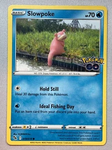 Pokemon Pokemon GO Slowpoke 019/078 NM/M - Picture 1 of 1