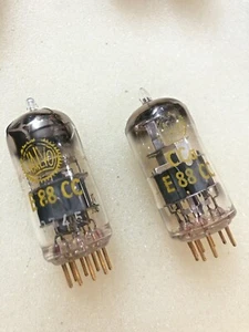 Valvo E88CC Cca 6922 7308 Pinched Waist D getter Good Testing Values - Picture 1 of 12