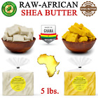 Beurre de karité africain cru 5 livres 100 % pur naturel biologique non raffiné en vrac