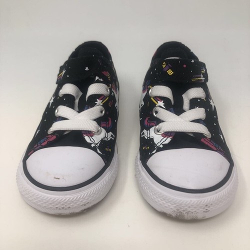 Scarpe da ginnastica Converse All Star bambina multicolore bianche sneakers stringate 7 nuove