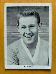 Tony Knapp Leicester City Leaf Footballers 1961 (Portrait)