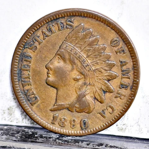 1890 Indian Cent - XF (#46729) Cover