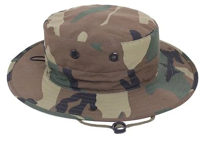 Sombrero Boonie Ajustable Ligero Ventilado Cubo Bush Sombrero - OD Negro Caqui Camuflaje Foto 1 de 2