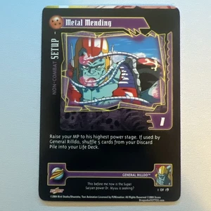 2004 SCORE DRAGON BALL GT #1 OF 19 METAL MENDING NM-MT CARD - Picture 1 of 2