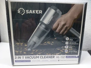 Saker Mini Vacuum Cleaner ,3 in 1 Keyboard Vacuum Cleaner Wireless Vacuum - Picture 1 of 4