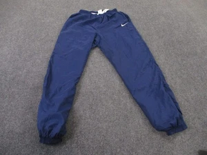 Vintage Nike Sweatpants Boy L 12 14 Track Y2K Athletic Gym Joggers Sport Lined - Picture 1 of 11