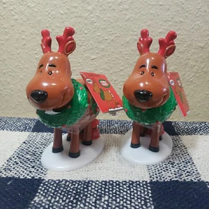 2009 Galerie Süßigkeiten kacken Rentier Süßigkeitenspender Weihnachtsgeschenke 2er Set  - Bild 1 von 6