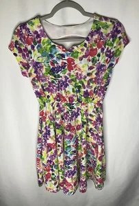 Bonnie Jean Dress Size 16 Colorful Flowers girls - Picture 1 of 4