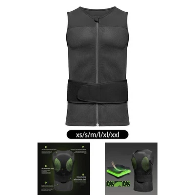 Spine Back Protector Vest Protective Equipment for Cycling Snowboard Skiing - Image 1 of 2