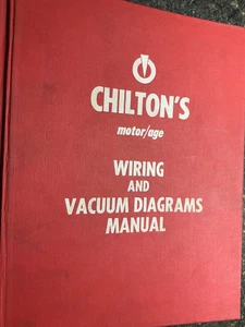 Chilton’s Motor Age Wiring and Vacuum Diagrams Hardback Manual - Picture 1 of 4