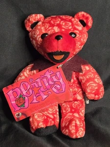 Grateful Dead Beanie Bean Bear Beauty blu liquido nuovo con etichette 2000 - Foto 1 di 9