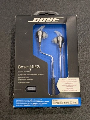2013 BOSE  MIE2i  Mobile Headset- Inline Mic  Controls Apple Factory Sealed - Image 1 of 4