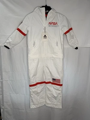 Traje de nieve ONESKEE blanco de la NASA - para niños 7-8 (48”-53”) - Nuevo con marcas de polvo Foto 1 de 4