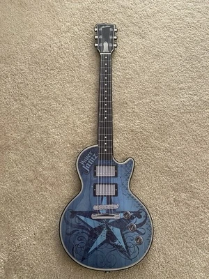 2009 Paper Jamz Guitar Blue Sweet Home Alabama Rare Collectable Tested - Image 1 of 4