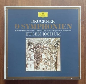 BRUCKNER - COMPLETE 9 SYMPHONIES - Orig. 1967 DG Tulip 11Lp Box - Jochum NM - Picture 1 of 5