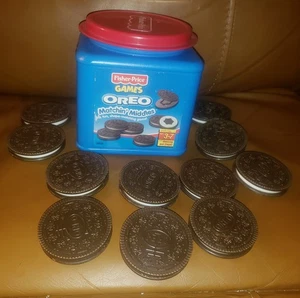 Fisher-Price Oreo Matchin' Middles Kinder Matching Game 11 Cookies unvollständig 2001 - Bild 1 von 7