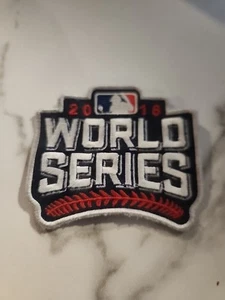 Parche encuadernado de la Serie Mundial MLB Cleveland Indians vs Chicago Cubs 2016 coser - Imagen 1 de 12
