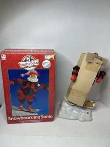 NUEVO EN CAJA NUNCA USADO GEMMY Snowboarding Santa Hip Swinging Born to be Wild 2000 Toys R - Imagen 1 de 11