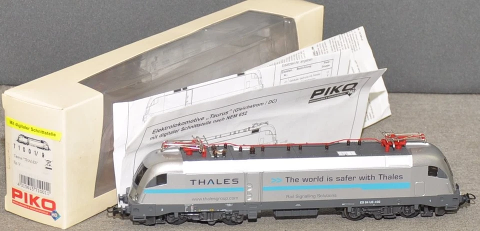 Piko 71001 E-Lok  ES 64 U2-402  Taurus  "Thales"  mit DSS  fabrikneu  OVP  H0 - Bild 1 von 1