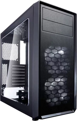 Diseño Fractal - Focus G ATX, microATX, Mini-ITX Chasis Negro con Acrílico con... Foto 1 de 4