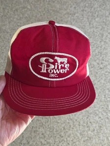 🔥 Vintage SIRE POWER INC. Snapback Mütze ~ UNGETRAGEN - Bild 1 von 11